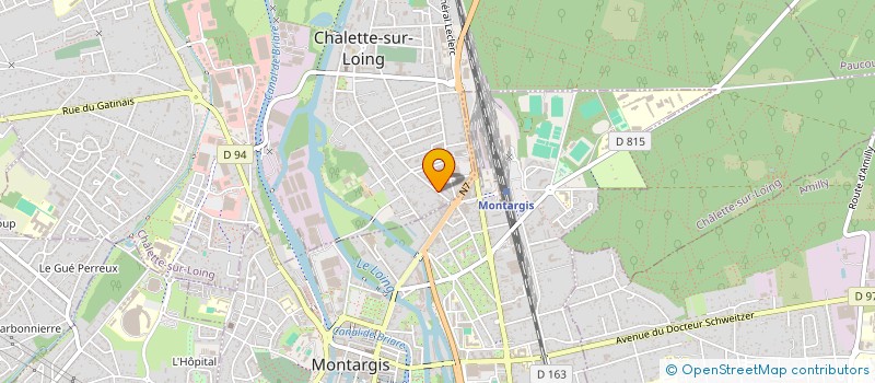 localisation de l'entreprise MADAME OPHELIE PELLE à CHALETTE-SUR-LOING