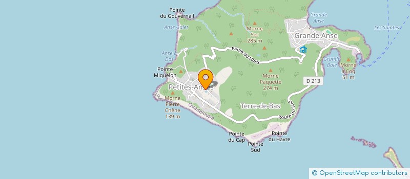 localisation de l'entreprise MADAME OPHELIE PETIT à TERRE-DE-BAS