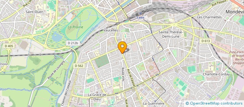 localisation de l'entreprise MADAME OPHELIE PICHARD à CAEN