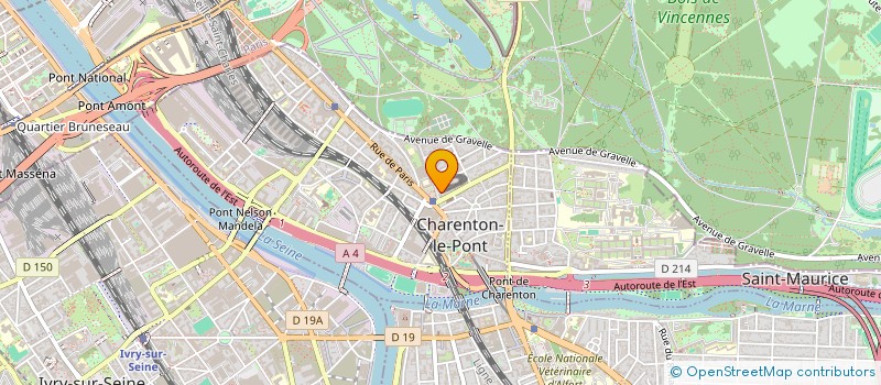 localisation de l'entreprise MADAME OPHELIE PIECHOCKI  CHARENTON-LE-PONT