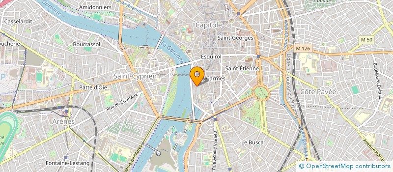 localisation de l'entreprise MADAME OPHELIE PIMENTA  TOULOUSE