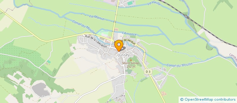 localisation de l'entreprise MADAME OPHELIE PINTO  JUSSEY