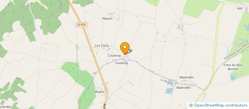 localisation de l'entreprise MADAME OPHELIE PITAULT à POULIGNY-SAINT-PIERRE