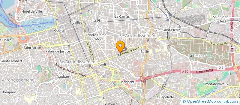 localisation de l'entreprise MADAME OPHELIE RAHEM à MARSEILLE
