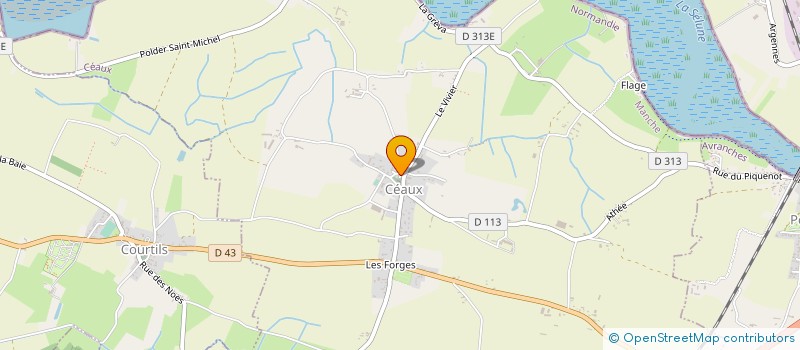 localisation de l'entreprise MADAME OPHELIE RAULT  CEAUX