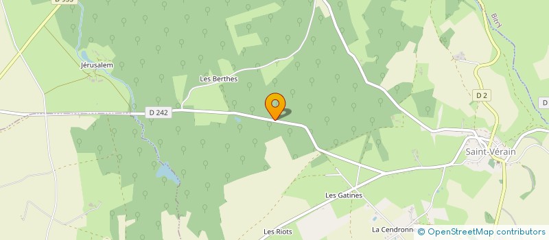 localisation de l'entreprise MADAME OPHELIE REBOUX à SAINT-VERAIN