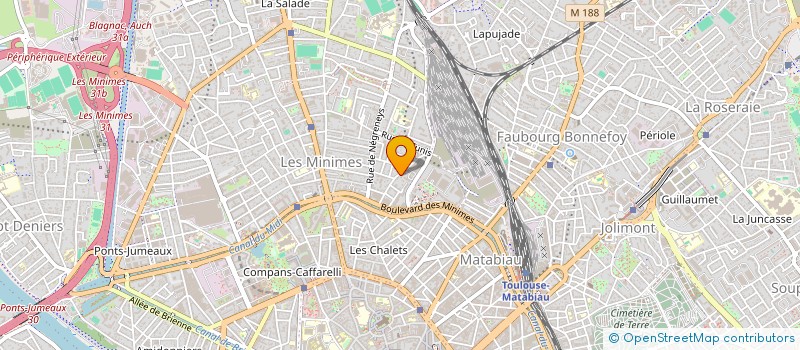 localisation de l'entreprise MADAME OPHELIE ROBERT à TOULOUSE