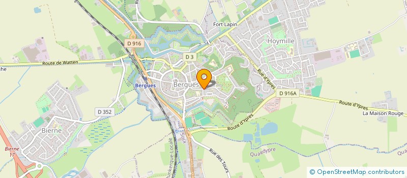 localisation de l'entreprise MADAME OPHELIE RODRIGUEZ  BERGUES