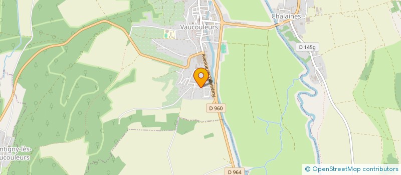 localisation de l'entreprise MADAME OPHELIE ROGER à VAUCOULEURS