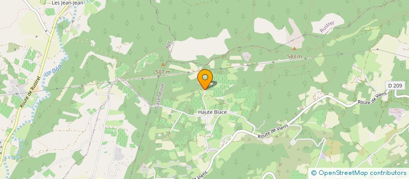 localisation de l'entreprise MADAME OPHELIE SALIBA  CASENEUVE