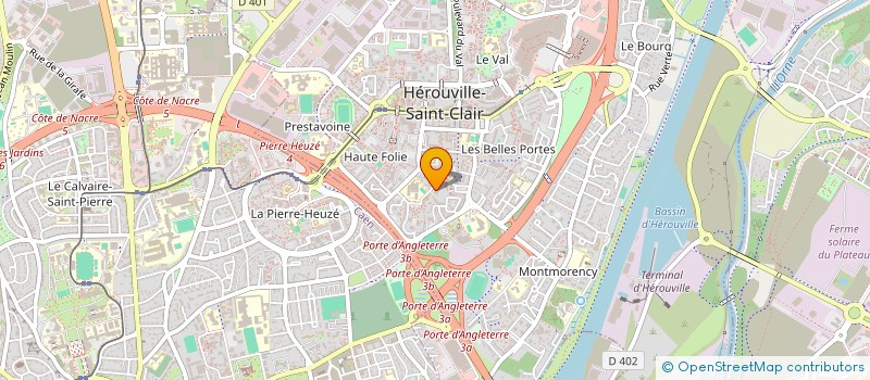 localisation de l'entreprise MADAME OPHELIE SAVEY  HEROUVILLE-SAINT-CLAIR