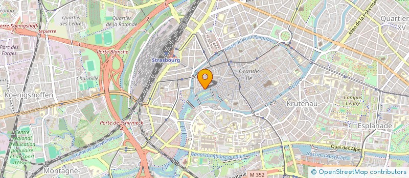 localisation de l'entreprise MADAME OPHELIE SCHRAMM à STRASBOURG