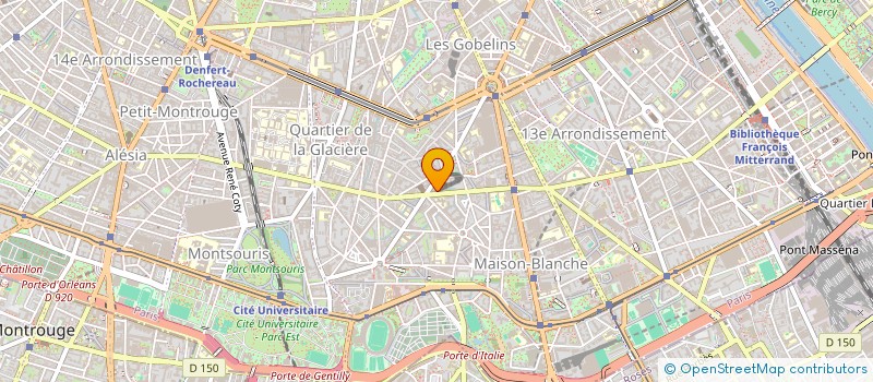 localisation de l'entreprise MADAME OPHELIE SECQ  PARIS