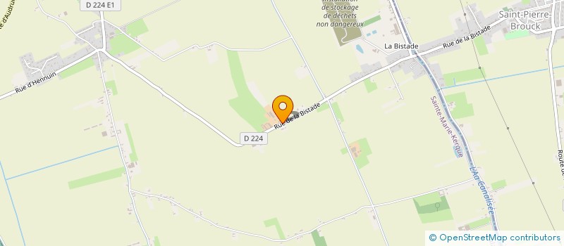 localisation de l'entreprise MADAME OPHELIE SELLIEZ  SAINTE-MARIE-KERQUE