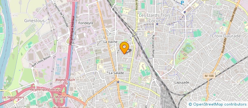 localisation de l'entreprise MADAME OPHELIE SICOT à TOULOUSE