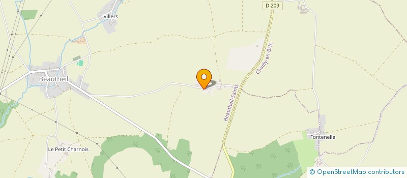 localisation de l'entreprise MADAME OPHELIE SIMON  BEAUTHEIL-SAINTS