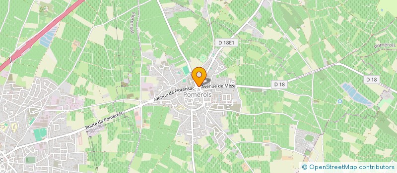 localisation de l'entreprise MADAME OPHELIE SONNTAG  POMEROLS