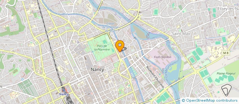 localisation de l'entreprise MADAME OPHELIE SONTOT  NANCY