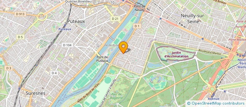 localisation de l'entreprise MADAME OPHELIE STEU à NEUILLY-SUR-SEINE
