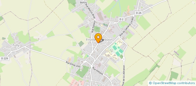 localisation de l'entreprise MADAME OPHELIE SUEUR à FRIVILLE-ESCARBOTIN
