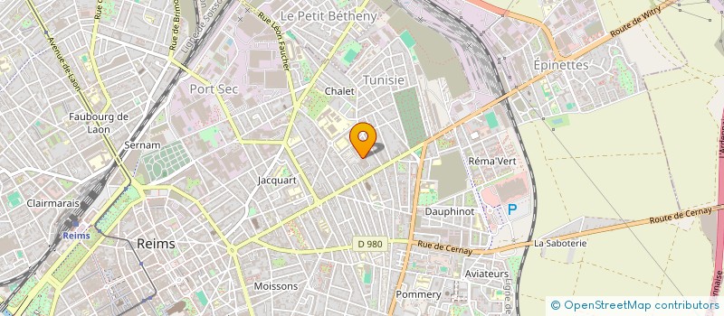 localisation de l'entreprise MADAME OPHELIE TAFIANI  REIMS