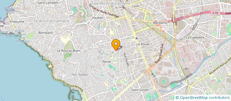 localisation de l'entreprise MADAME OPHELIE TARDIEU  MARSEILLE