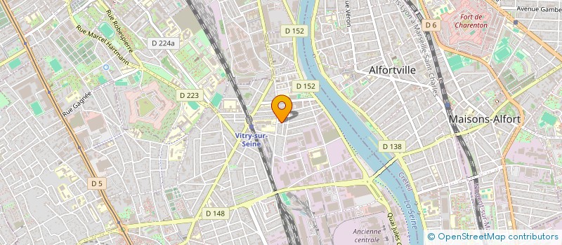 localisation de l'entreprise MADAME OPHELIE THACH  VITRY-SUR-SEINE