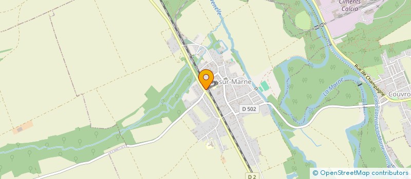 localisation de l'entreprise MADAME OPHELIE THIBOUT  LOISY-SUR-MARNE