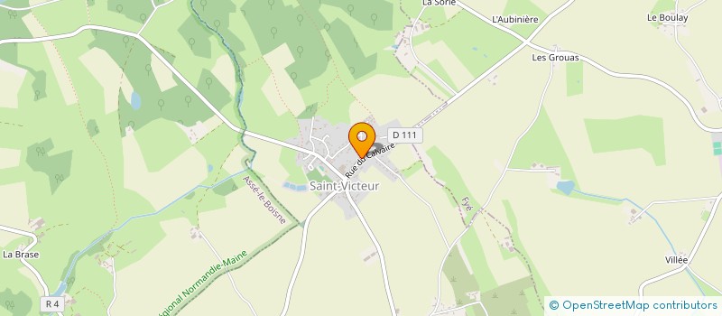 localisation de l'entreprise MADAME OPHELIE TOURNELLE  SAINT-VICTEUR
