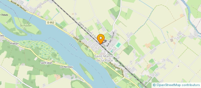 localisation de l'entreprise MADAME OPHELIE TRANCHAND  GENNES-VAL-DE-LOIRE