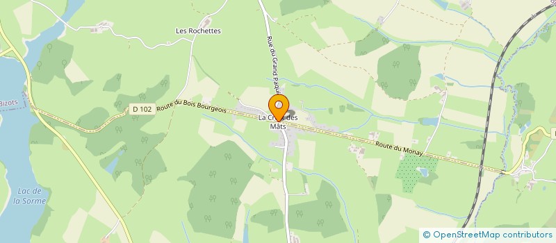 localisation de l'entreprise MADAME OPHELIE URBANI  BIZOTS (LES)