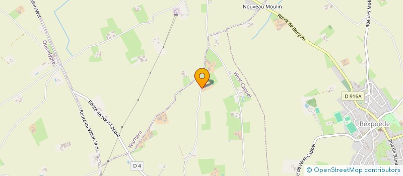 localisation de l'entreprise MADAME OPHELIE VANDAMME  ANGLEMONT