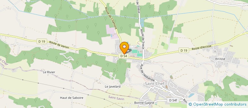 localisation de l'entreprise MADAME OPHELIE VANEL  SAINT-CHEF