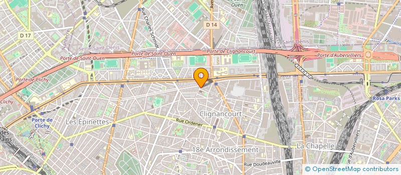 localisation de l'entreprise MADAME OPHELIE VENEAU  PARIS