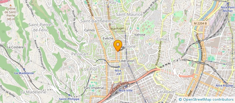 localisation de l'entreprise MADAME OPHELIE VENTURA  NICE