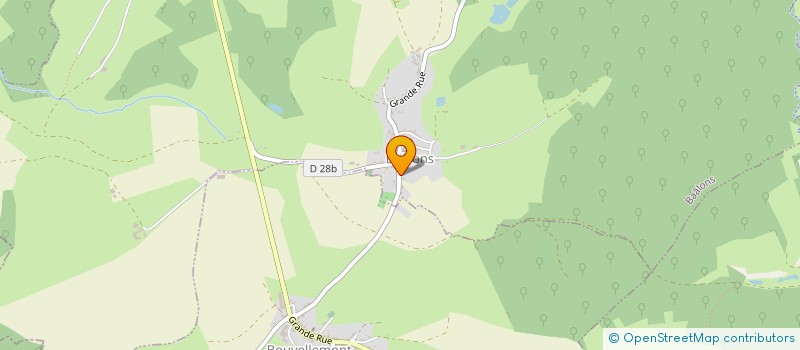 localisation de l'entreprise MADAME OPHELIE VERONESE  BAALONS