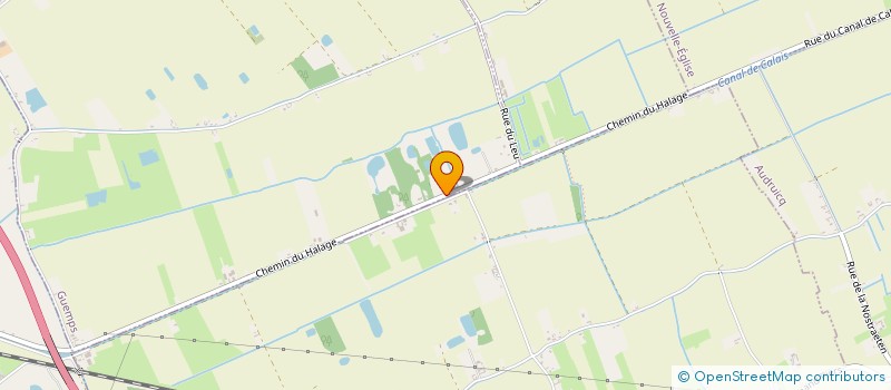 localisation de l'entreprise MADAME OPHELIE VERSTRAET  GUEMPS