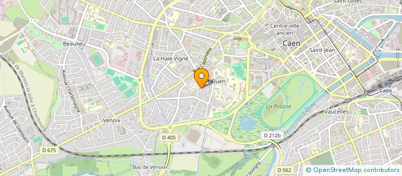 localisation de l'entreprise MADAME OPHELIE VIVIEN à CAEN