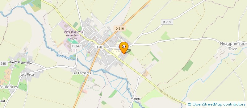 localisation de l'entreprise MADAME OPHELIE VOGT à TRUN
