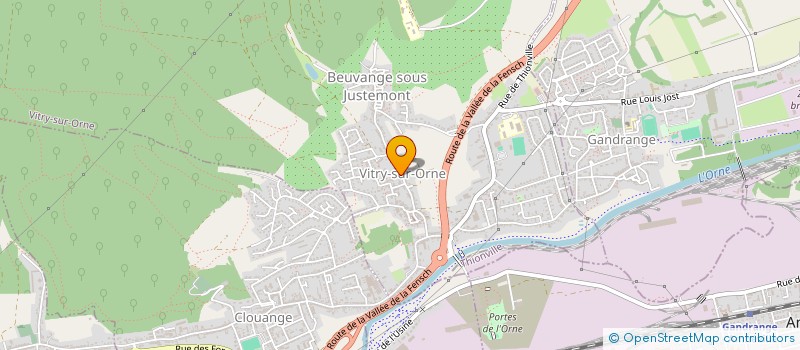 localisation de l'entreprise MADAME OPHELIE WELTER  VITRY-SUR-ORNE