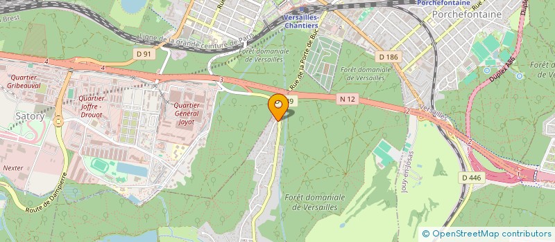 localisation de l'entreprise MADAME OPHELIE WIRTH  BUC