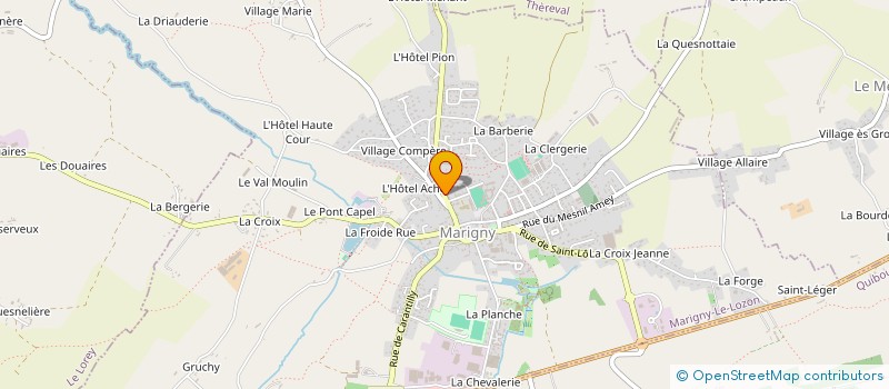 localisation de l'entreprise MADAME OPHELIE ZAMPETIS à MARIGNY-LE-LOZON