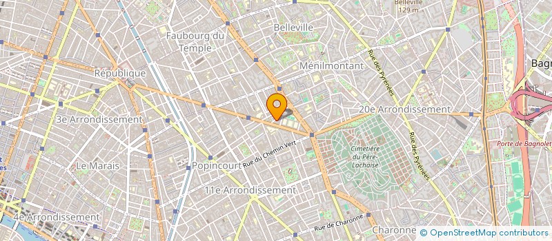 localisation de l'entreprise MADAME OPHELINE GAUDET à SAINT-OUEN-SUR-SEINE