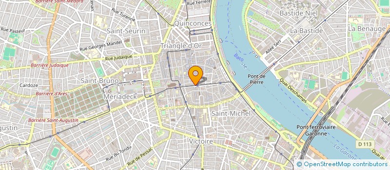 localisation de l'entreprise MADAME ORA ATANLEY  BORDEAUX