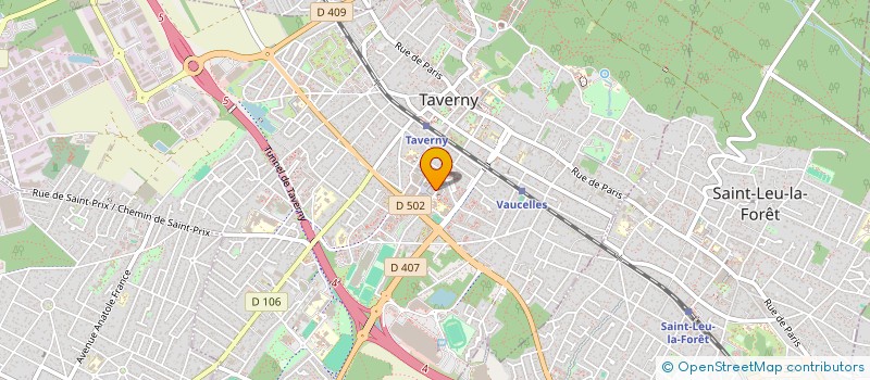 localisation de l'entreprise MADAME ORACLE FOUKOU  TAVERNY