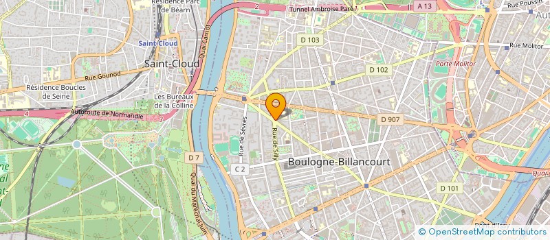 localisation de l'entreprise MADAME ORAH BUAMBO-IBOKO à BOULOGNE-BILLANCOURT