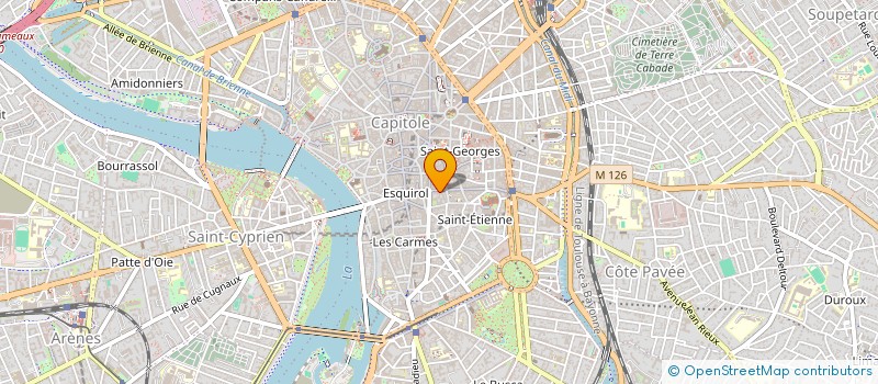 localisation de l'entreprise MADAME ORANE ALLENE ONDO  TOULOUSE