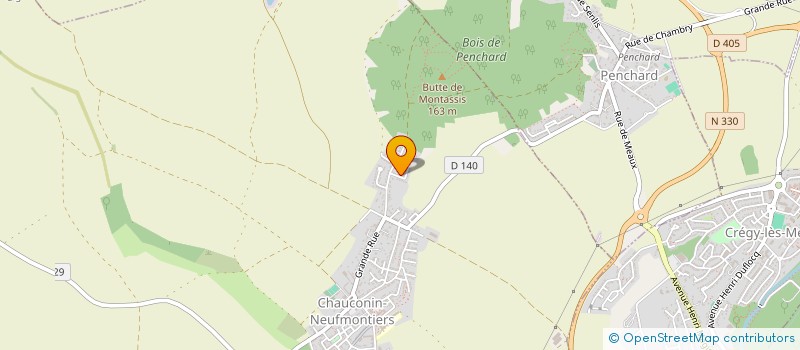 localisation de l'entreprise MADAME ORANE BOUGHARI  CHAUCONIN-NEUFMONTIERS