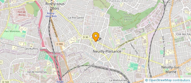 localisation de l'entreprise MADAME ORANE DAGICOUR  NEUILLY-PLAISANCE