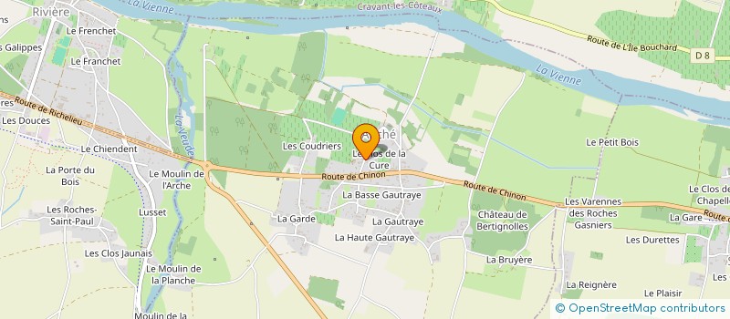 localisation de l'entreprise MADAME ORANE DARTIAILH  ANCHE